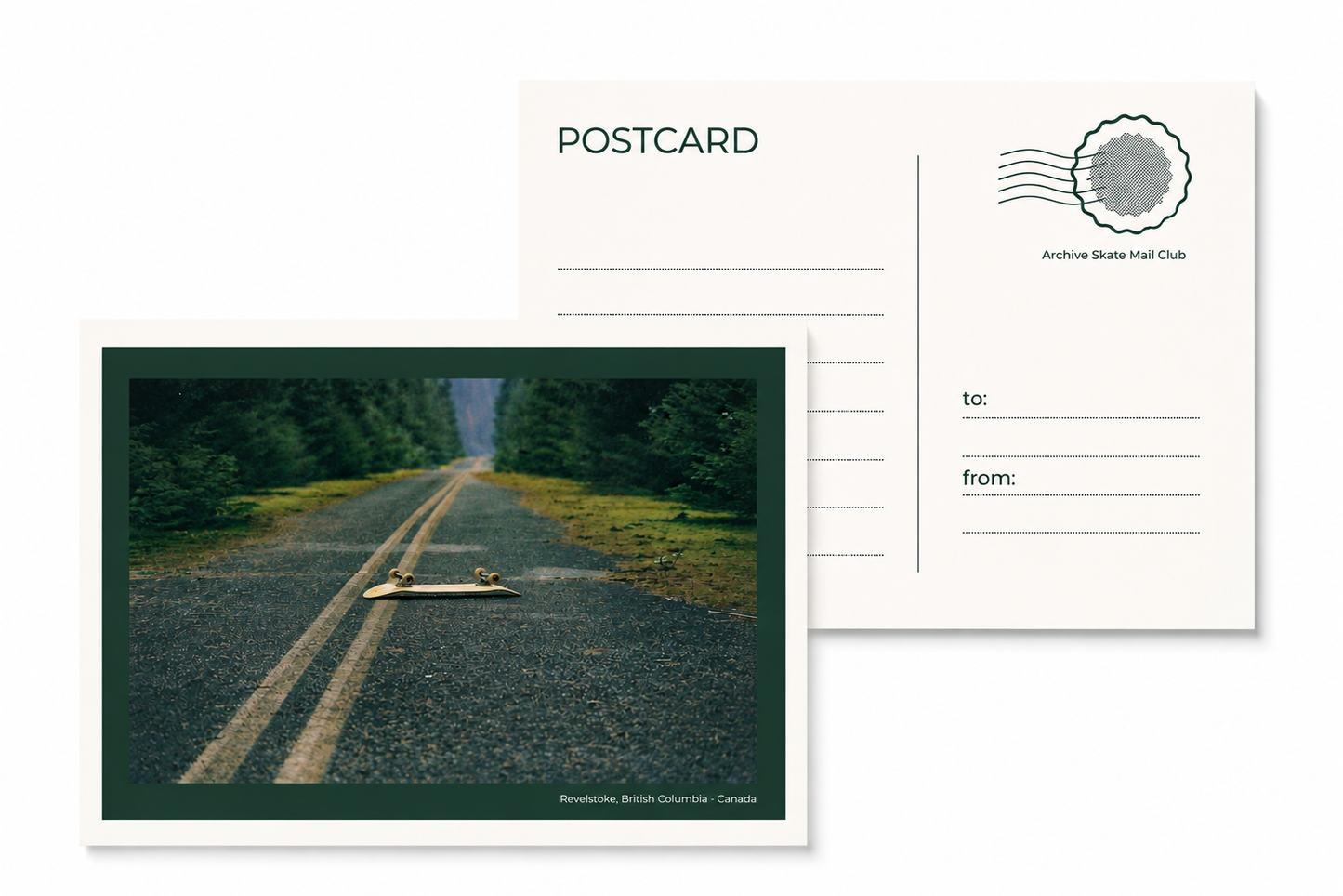 The "Road to Nowhere" PostCard