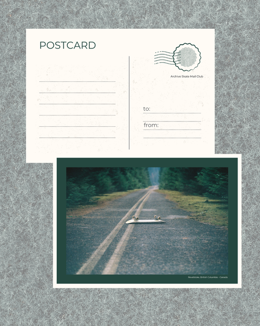 The "Road to Nowhere" PostCard