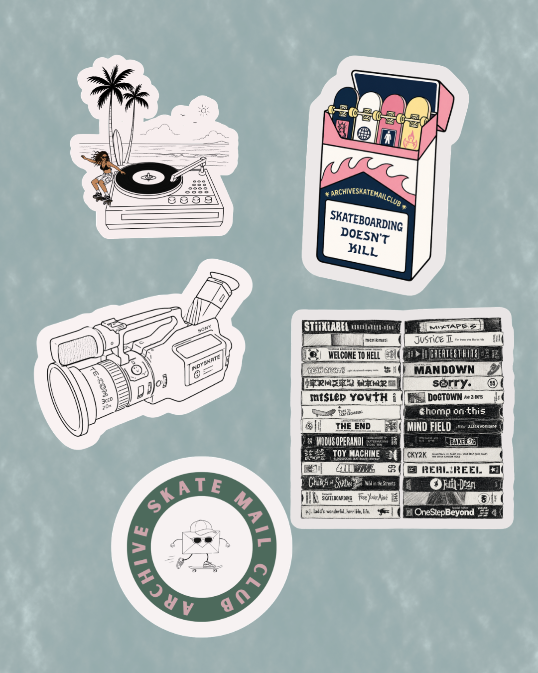 Side B Sticker Pack