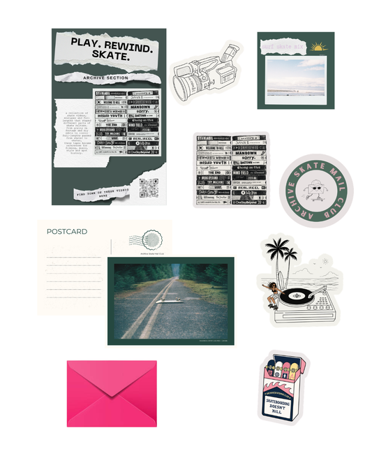 Archive Skate Mail — Monthly Pack